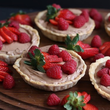 French Silk Mousse Tartlets Recipe | SideChef