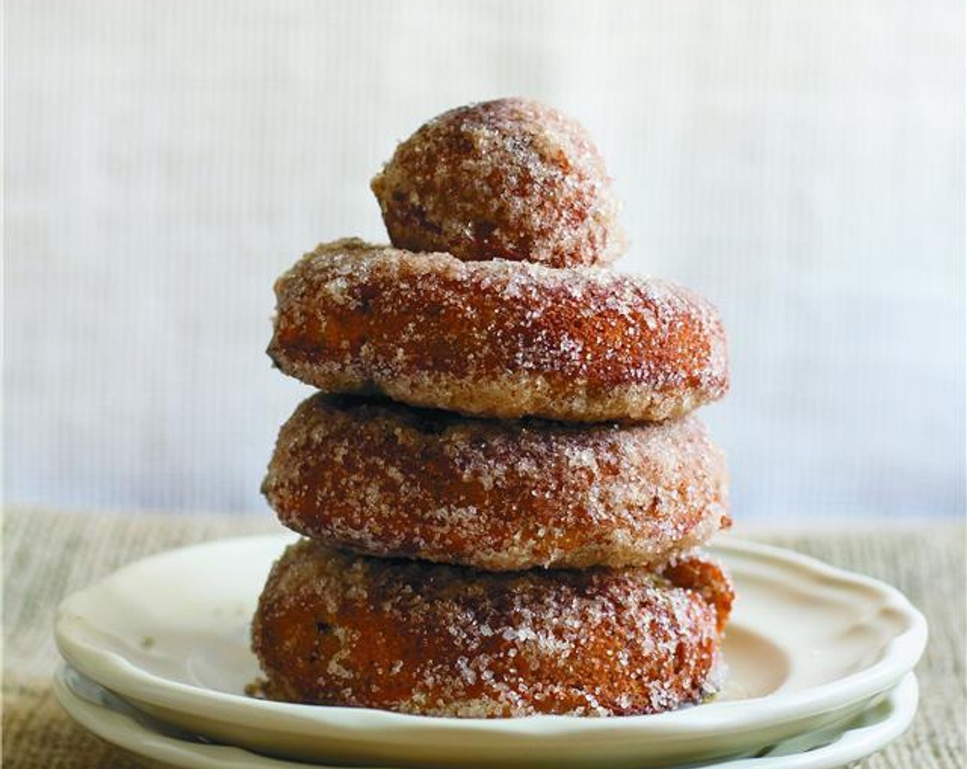 Baked Apple Fritter Doughnuts