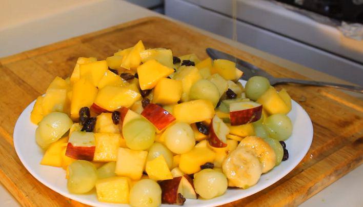 Fruit Salad With Honey Lime
