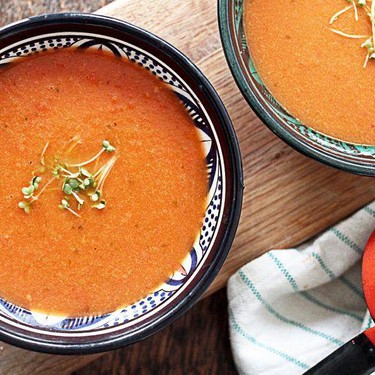 Simple Tomato Basil Soup Recipe | SideChef