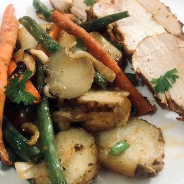 Cast-Iron Baked Orange Chicken with Veggies Recipe | SideChef
