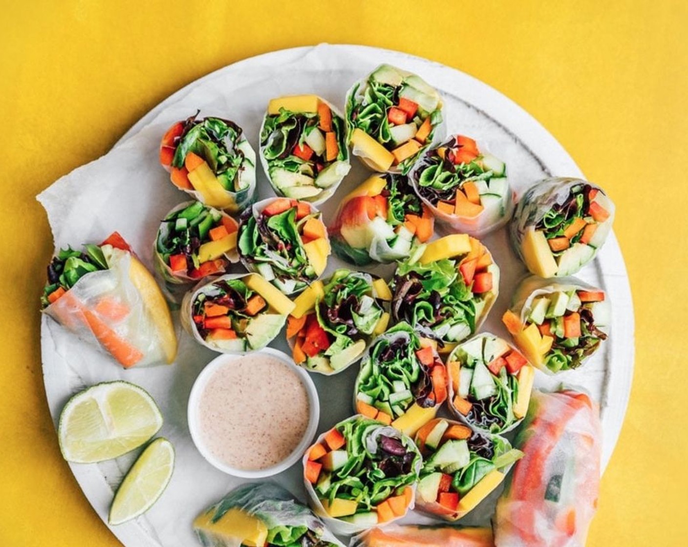 Vietnamese Vegetable Spring Rolls