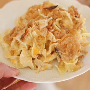 French Onion Chicken Noodle Casserole Recipe | SideChef