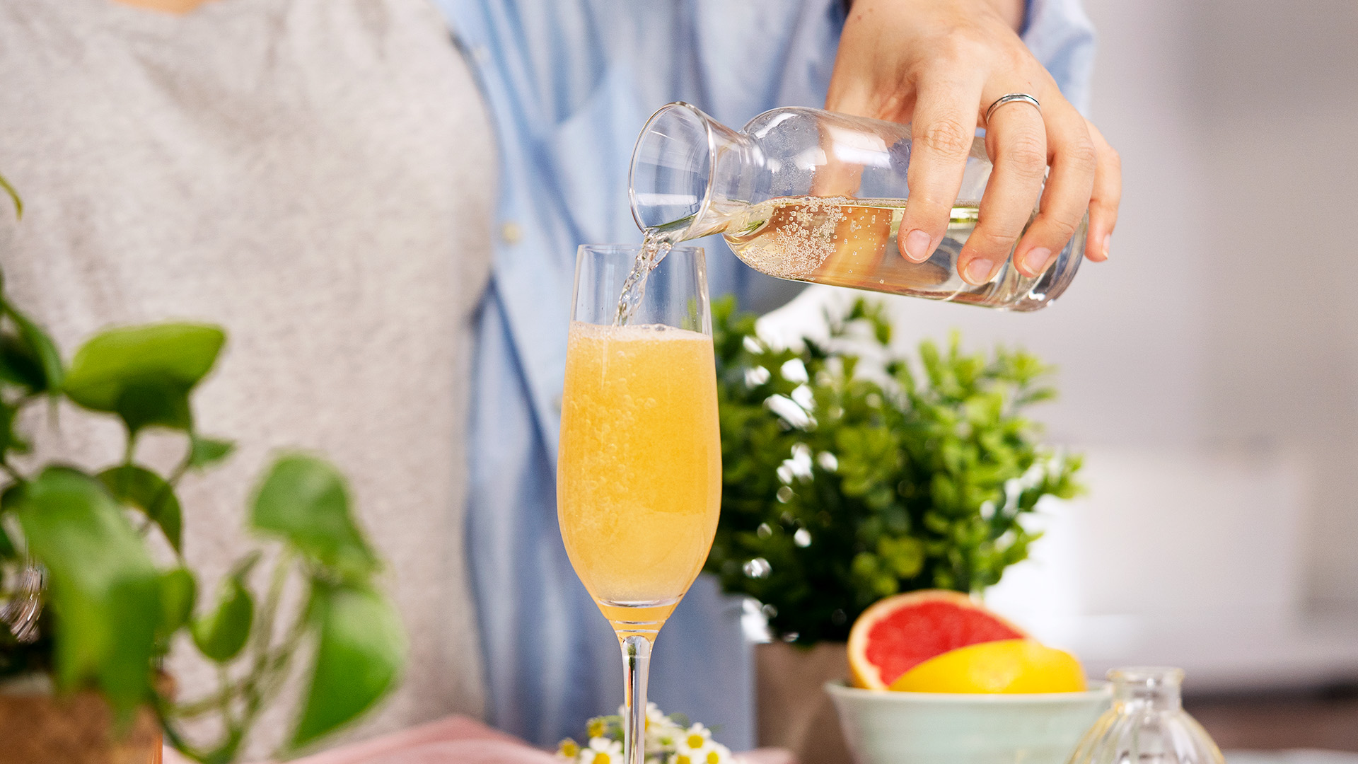 Easy Floral Spring Mimosa Recipe | SideChef