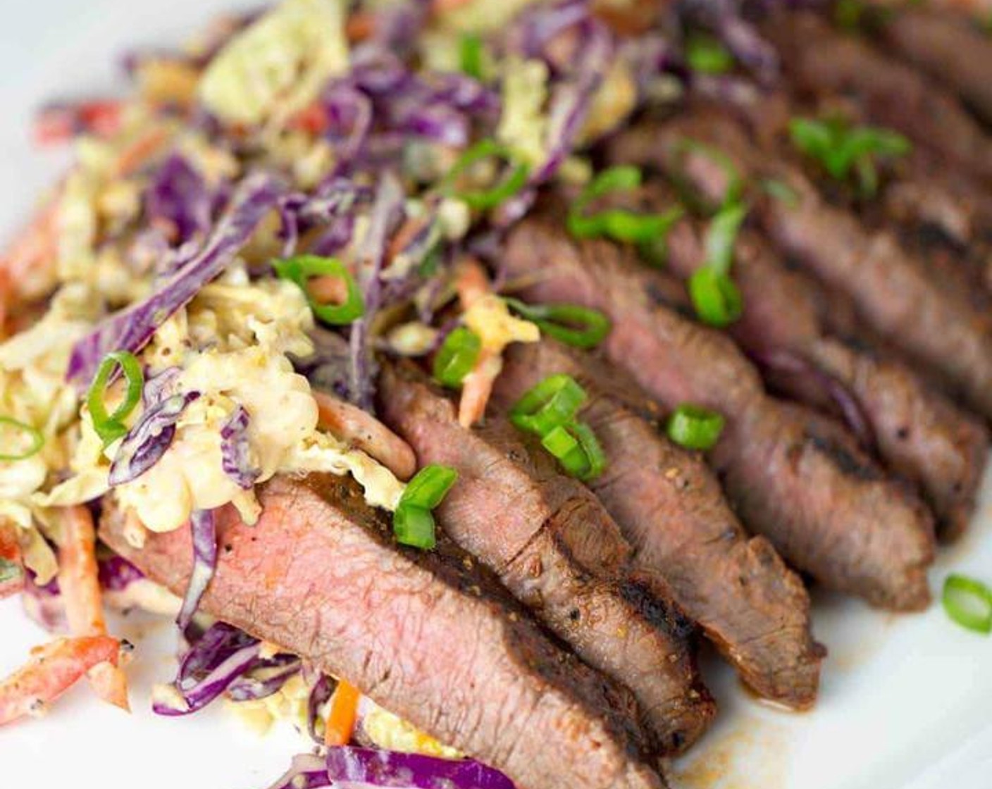 Family Style Marinated Grilled Flat Iron Steak