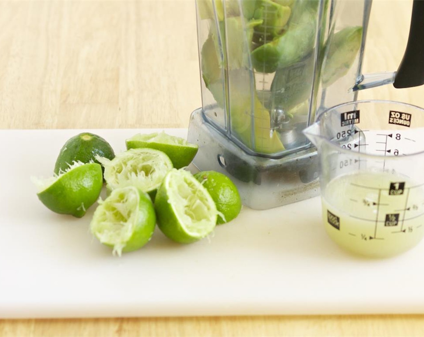step 1 Place the Coconut Milk (1 can), Avocados (2), Maple Syrup (1 cup), Limes (5), and Water (1/4 cup) into a blender or food processor and blend until smooth. For either appliance, scrape down the sides a couple of times for a smooth texture.