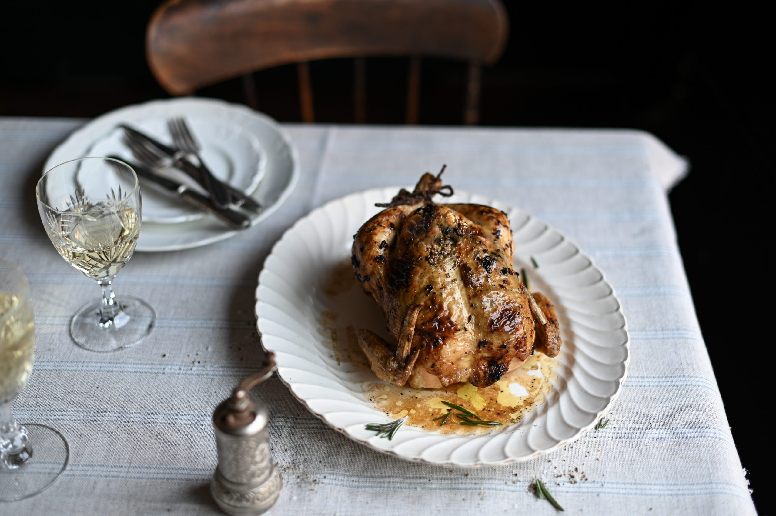Garlic Anchovy Butter Roasted Chicken Recipe SideChef