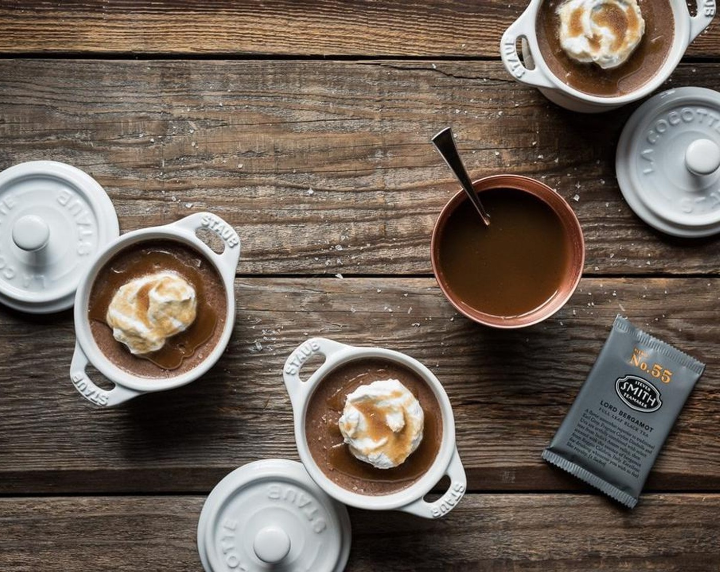 Vegan Earl Grey Chocolate Pots De Creme