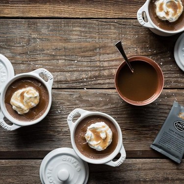 Vegan Earl Grey Chocolate Pots De Creme Recipe | SideChef