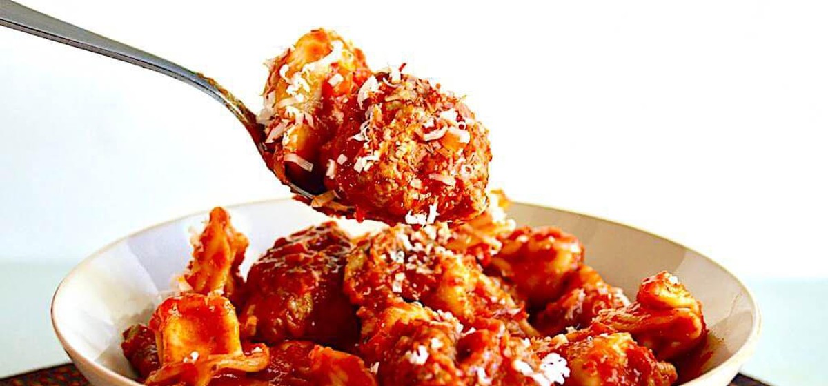 Sausage Sage Meatballs with Tortellini Recipe | SideChef