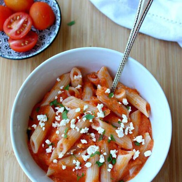 Roasted Pepper Garlic Pasta Sauce Recipe | SideChef