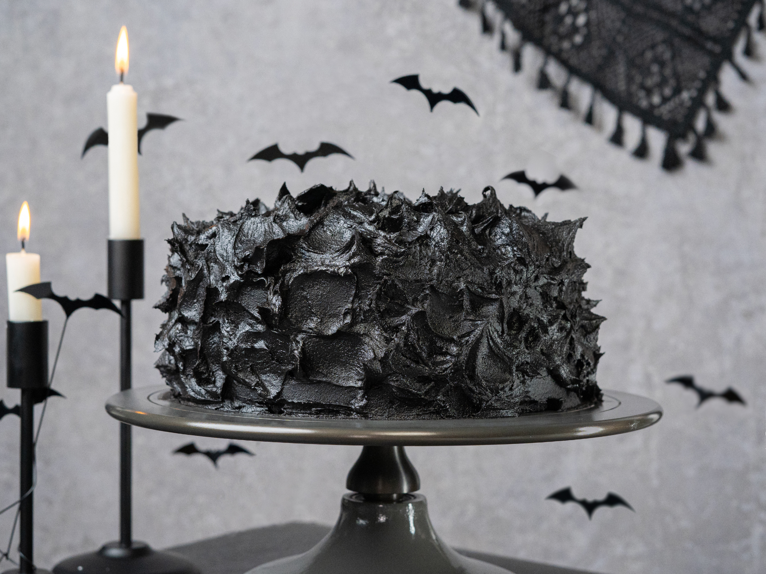 Black Chocolate Cake with Chocolate Stout-image