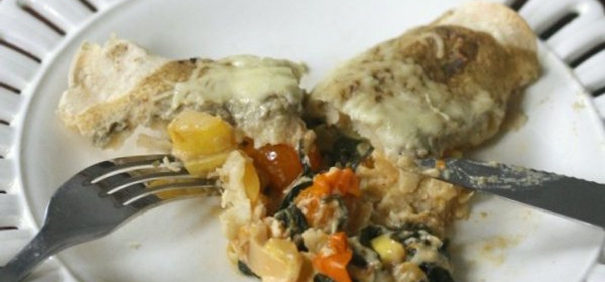 Green Chile Enchiladas with Summer Squash Recipe | SideChef