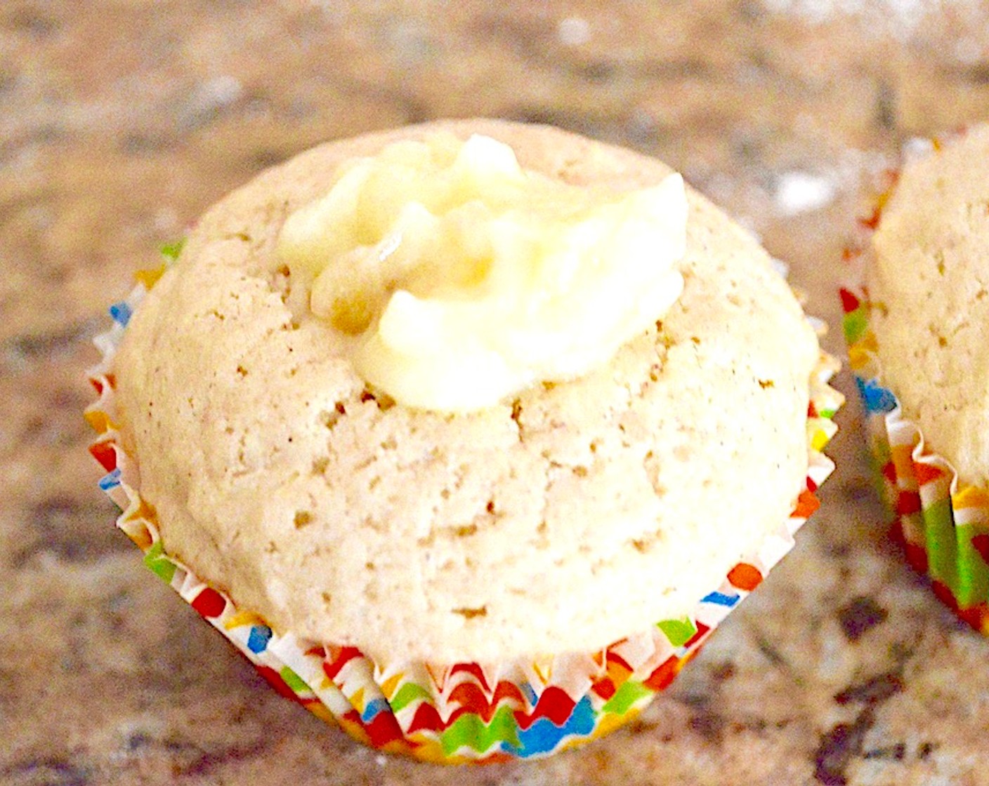 step 13 Use a 1 inch circle cutter to cut out a hole in the center of each cupcake, being careful to not go all of the way to the bottom. Spoon the pudding into the holes generously to fill the cupcakes.