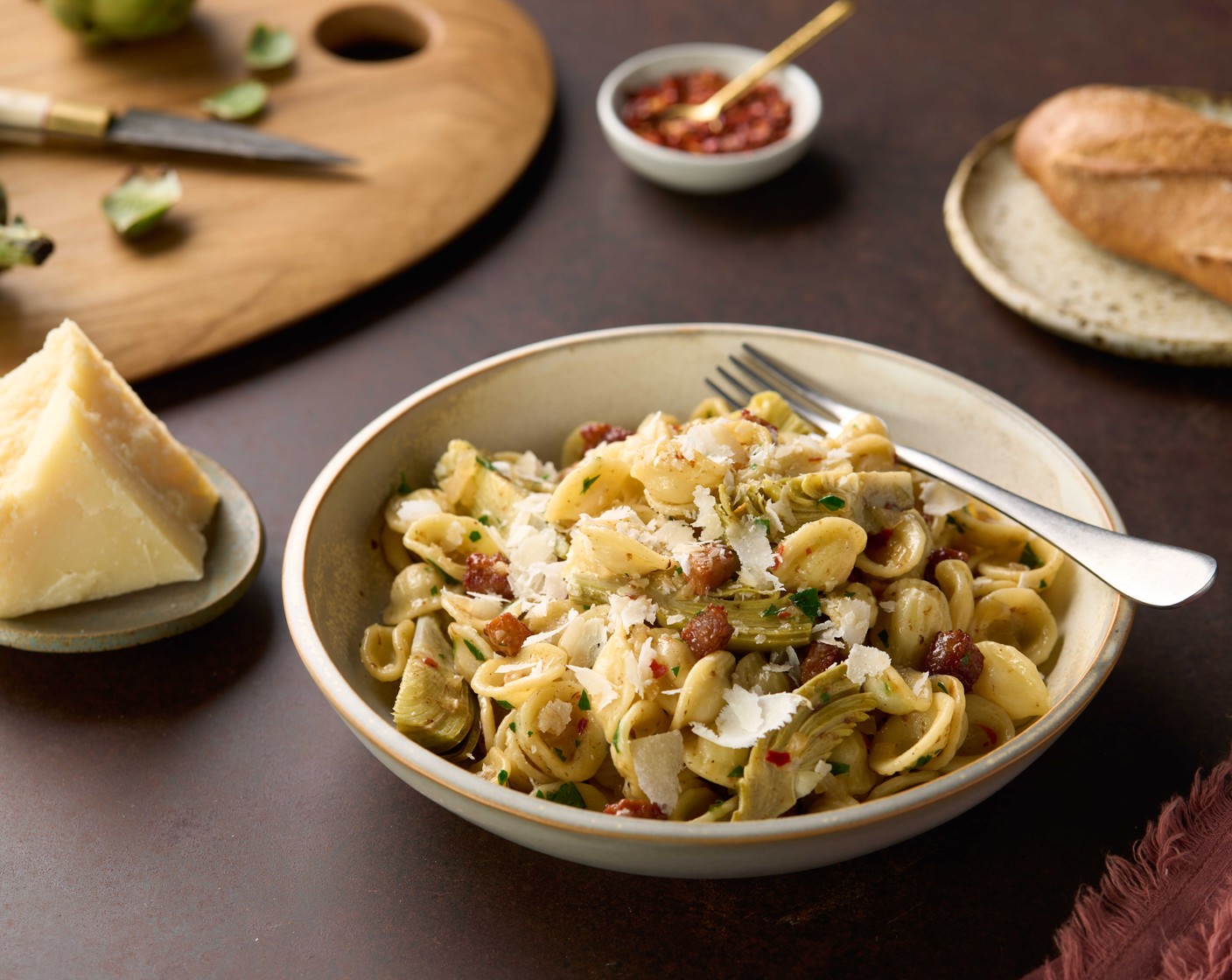 Orechiette Pasta With Artichokes