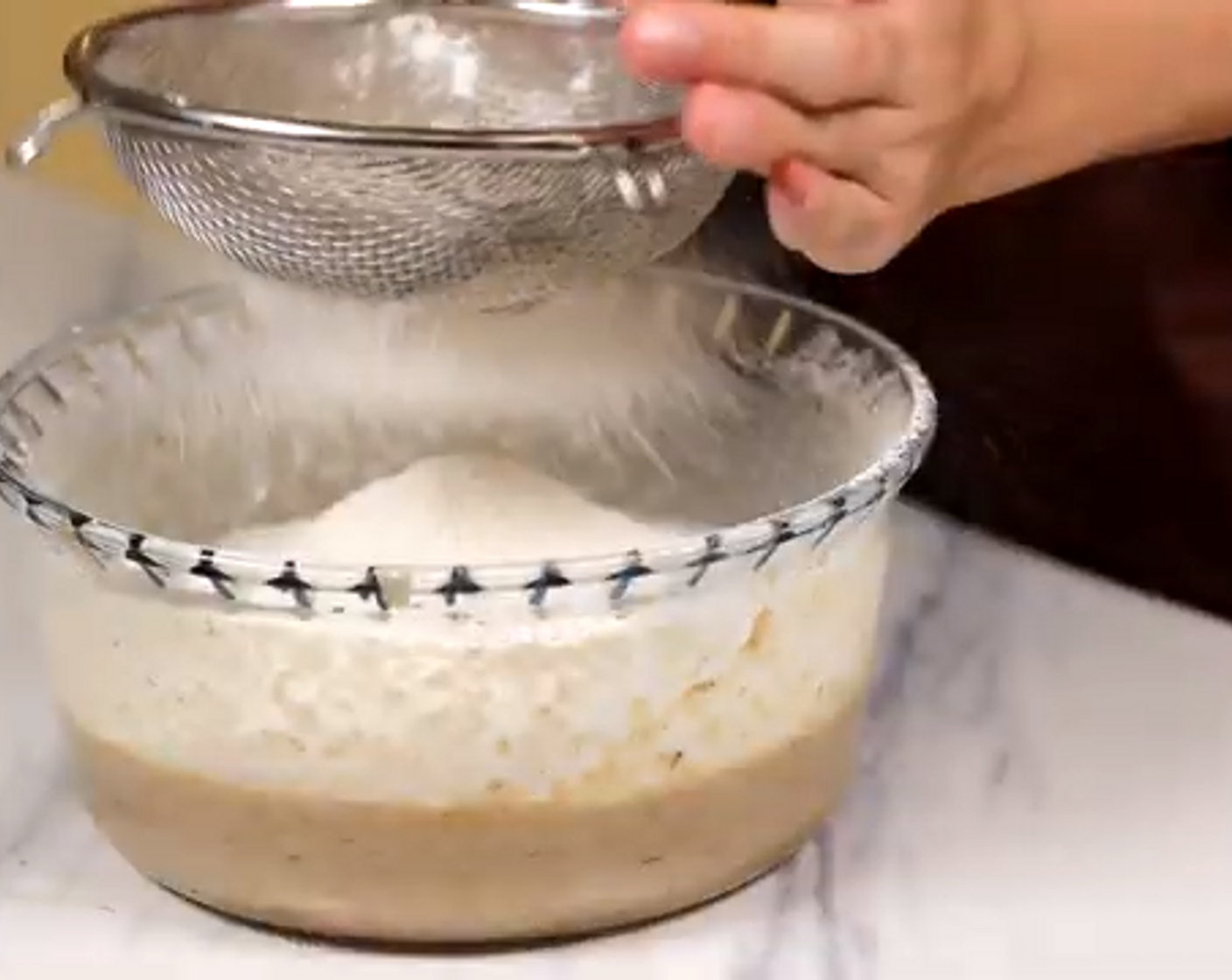 step 4 Sift in Self-Rising Flour (1 3/4 cups) and fold until combined.