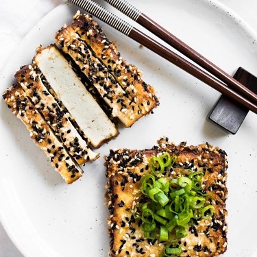 Sesame Crusted Tofu Recipe | SideChef