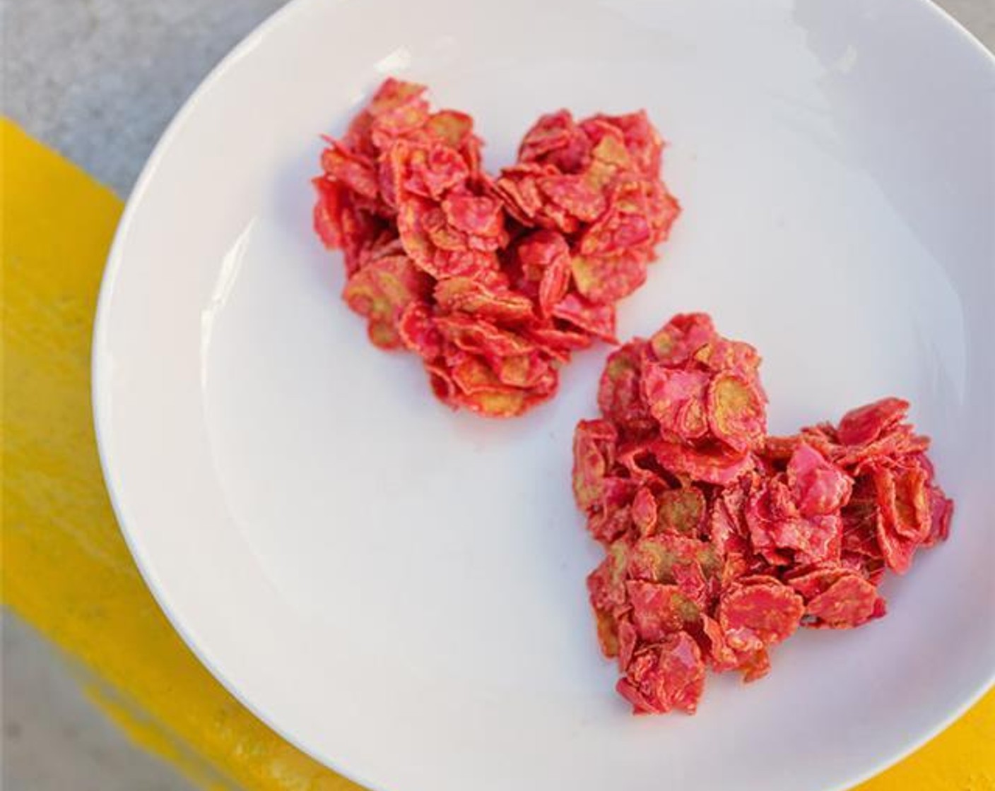 Heart Shaped Cornflake Cookie