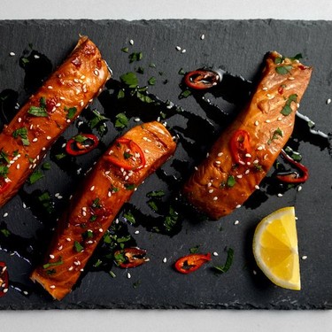 Spicy Salmon with Lemon Recipe | SideChef
