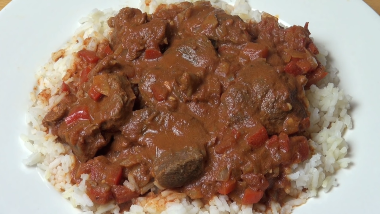 Slow Cooked Beef Goulash Recipe SideChef
