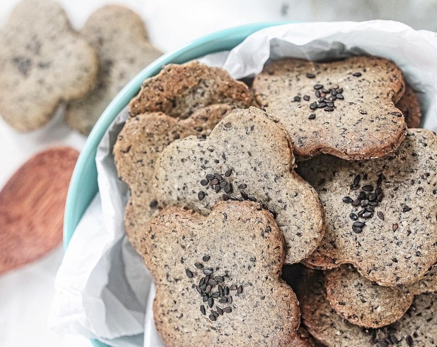 Black Sesame Cookies