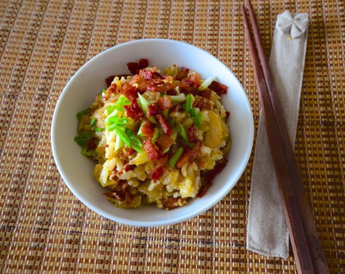 Bacon Rice Recipe SideChef bacon-rice-recipe-sidechef