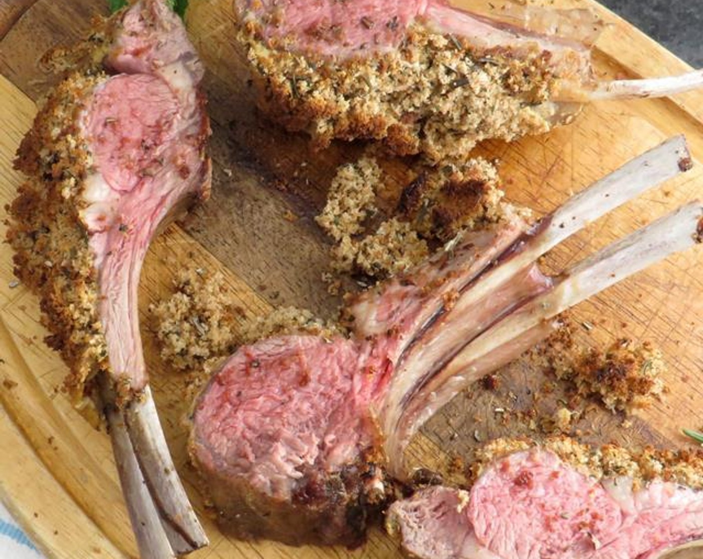 Rack of Lamb with Herb Crust