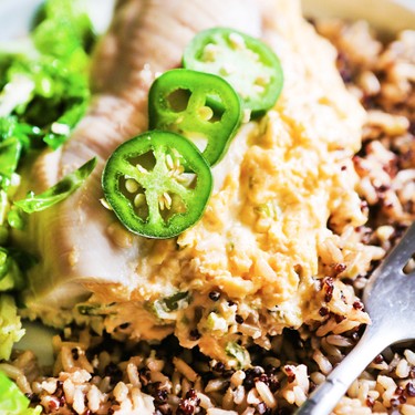 Jalapeño Cream Cheese Stuffed Chicken Recipe | SideChef