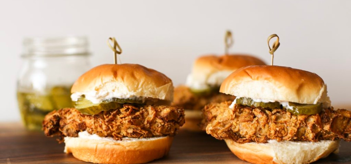 Mom's Crispy Oven Baked Chicken Sandwich Recipe | SideChef