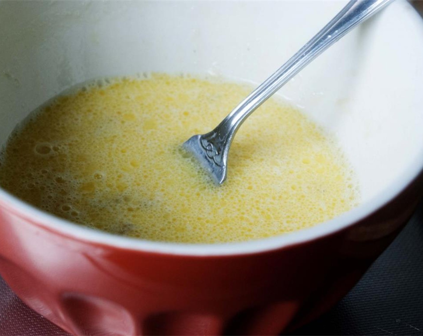 step 3 Add the melted and cooled butter and whole fat Coconut Milk (1 cup). Stir until combined.