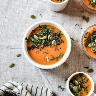 Easy Creamy Roasted Carrot Soup Recipe | SideChef