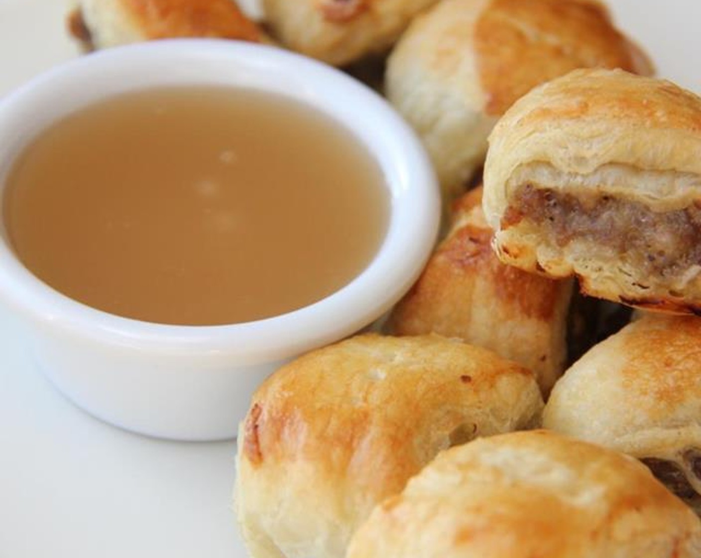 Sausage Bites With Maple Lemon Sauce