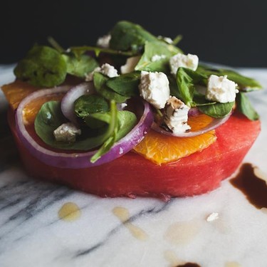 Watermelon Wedge Salad Recipe | SideChef