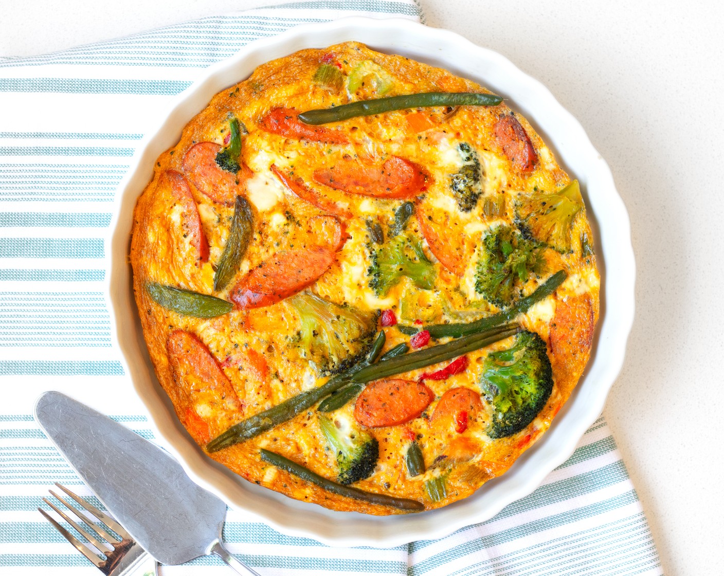 Asian Vegetable Frittata