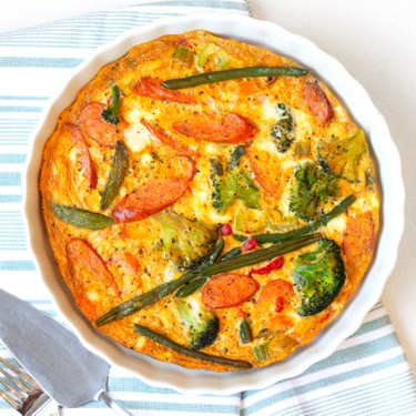 Asian Vegetable Frittata Recipe | SideChef