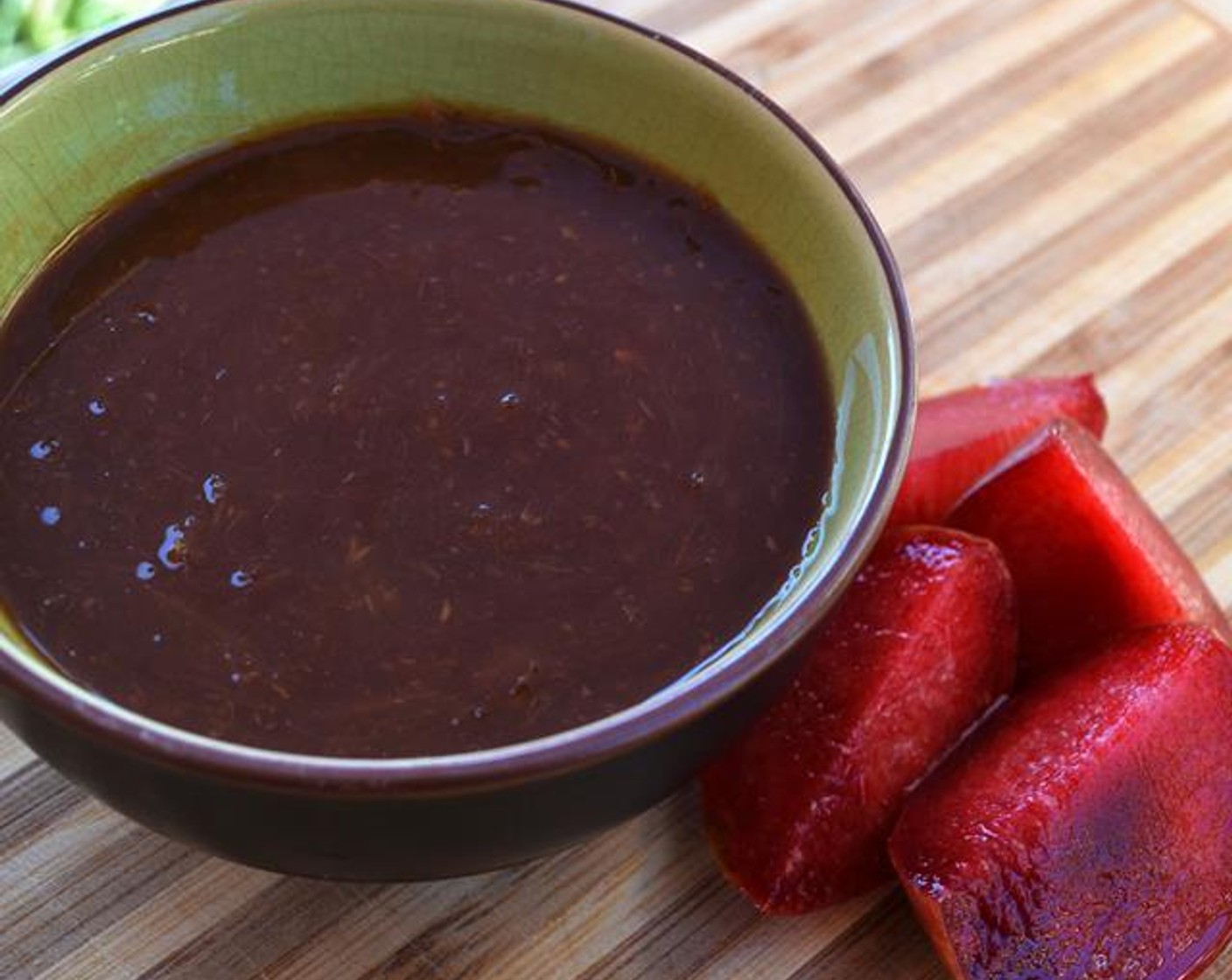 Ginger-Plum Barbecue Sauce