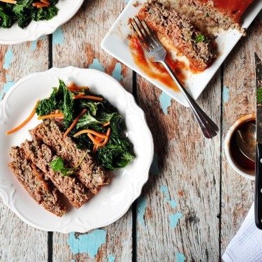 Classic Meatloaf with Sautéed Kale Recipe | SideChef