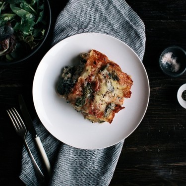 Tomato, Ricotta, Kale & Basil Lasagne Recipe | SideChef