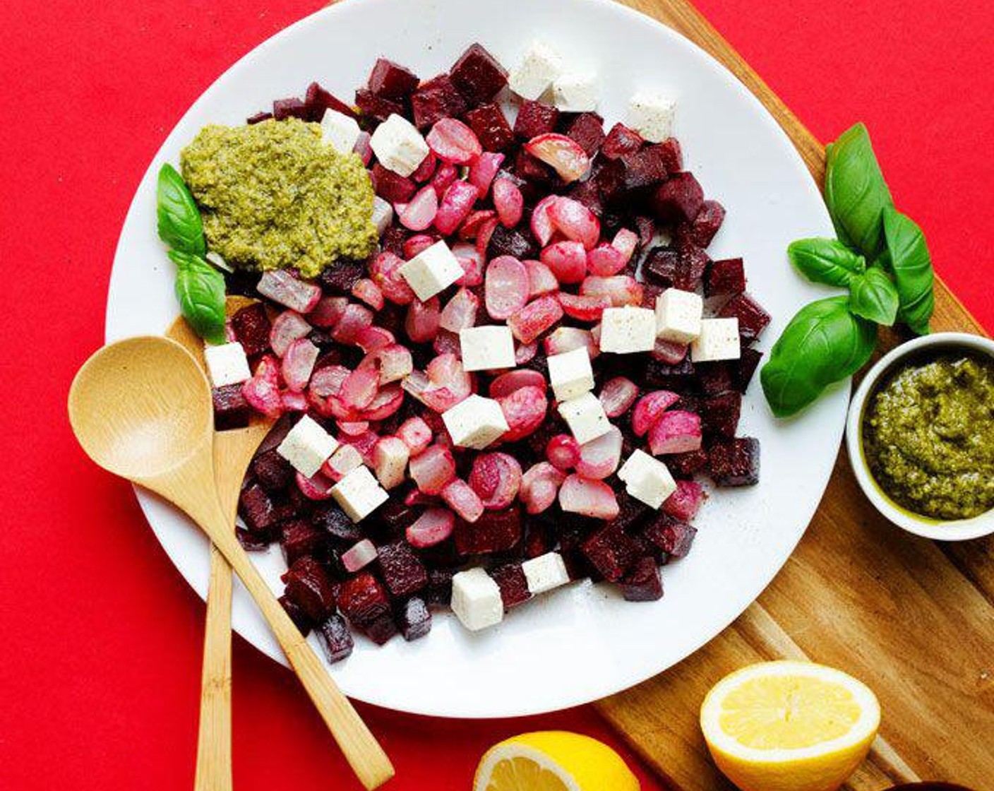 Roasted Beet and Radish Salad