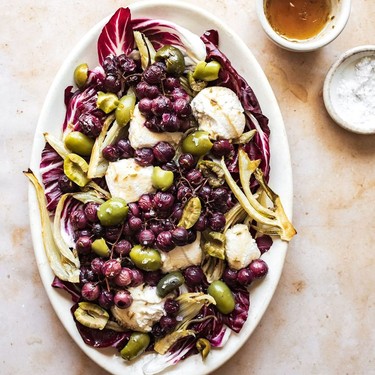 Roasted Grape, Fennel & Radicchio Salad Recipe | SideChef