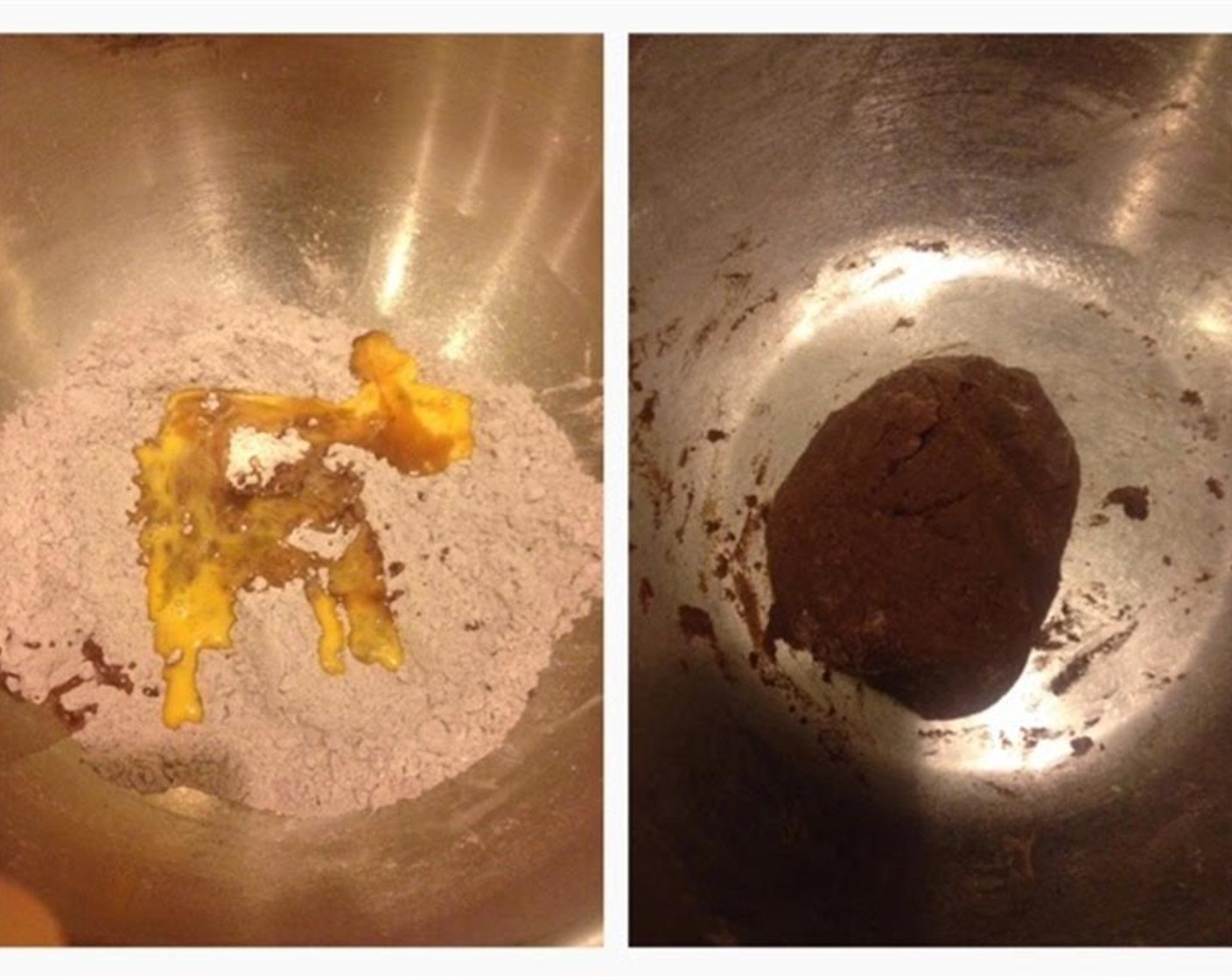 step 5 Add in the Eggland's Best Classic Eggs (2) and Water (1 Tbsp) and mix together until it forms dough. Wrap it with cling wrap and rest in fridge for at least 30 minutes.
