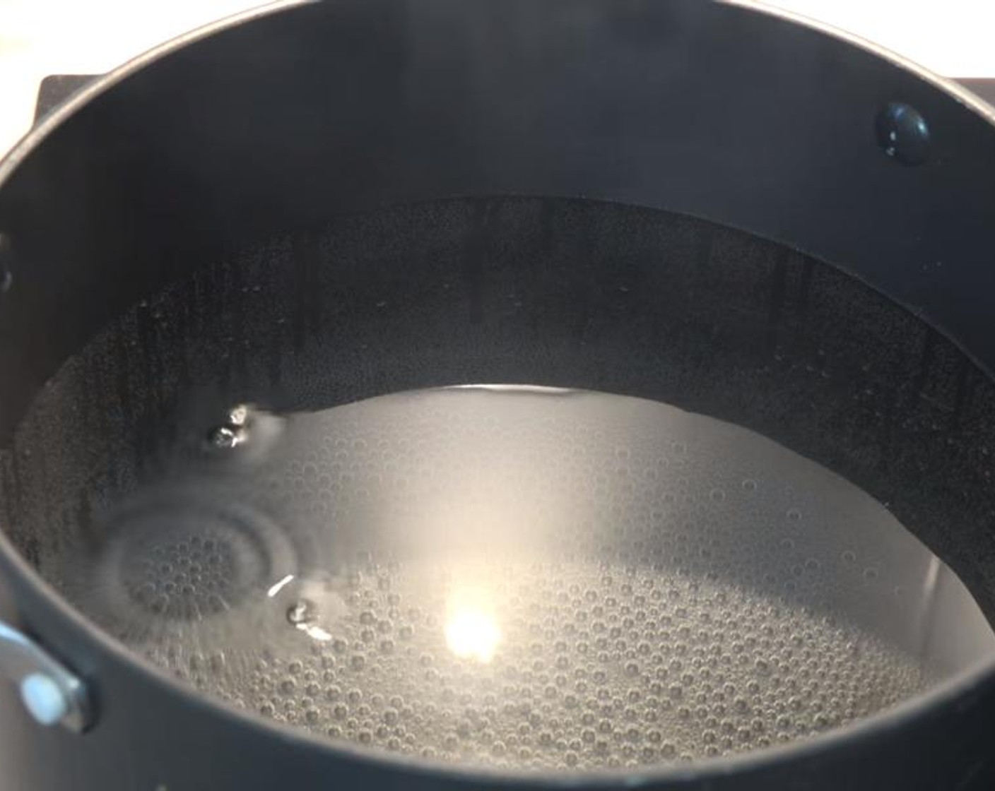 step 1 Pour salted water into a pot and bring it to boiling point. Cook the Pasta (1.1 lb) in it, and save half a cup from the cooking water after you are done.