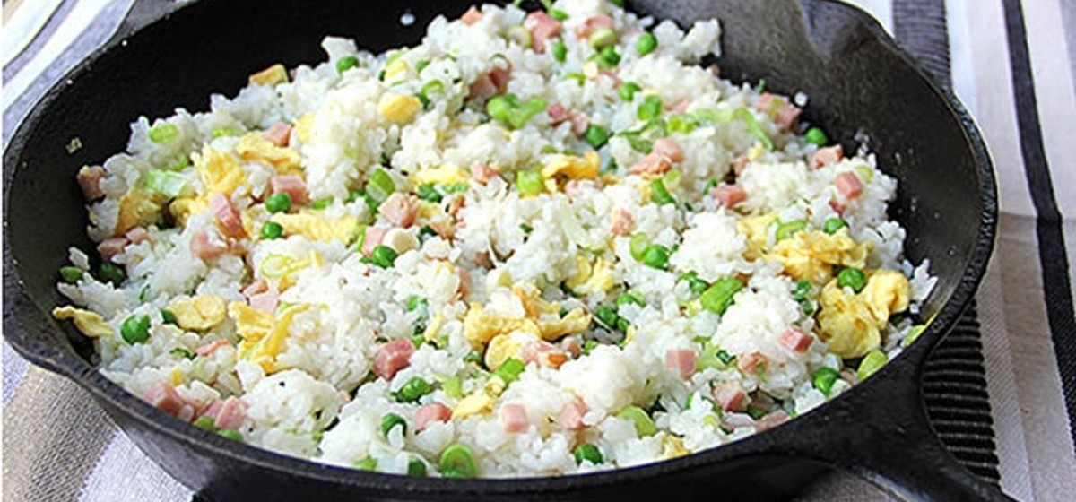 Chinese Ham and Egg Fried Rice Recipe | SideChef