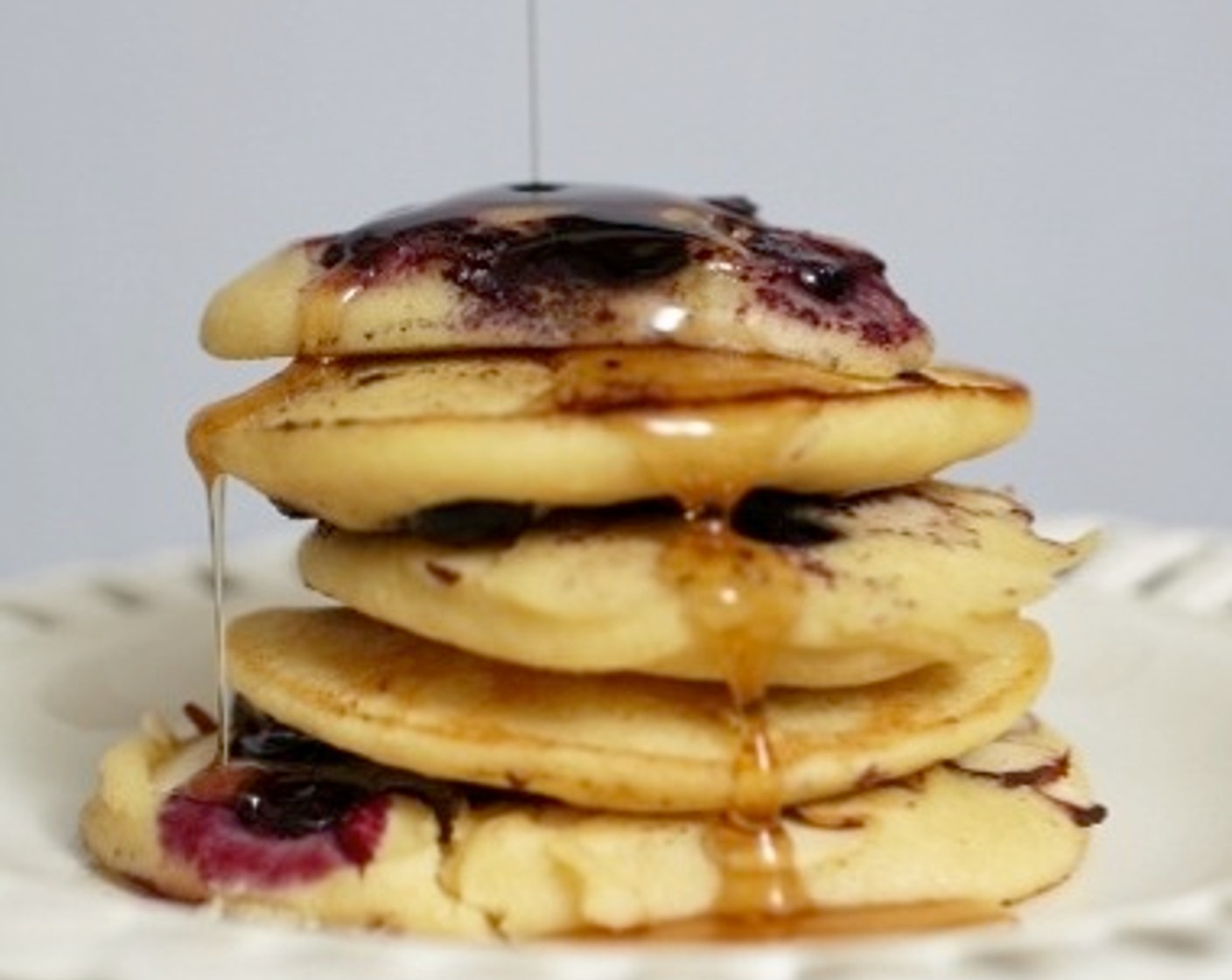 Gluten-Free Blueberry-Almond Pancakes