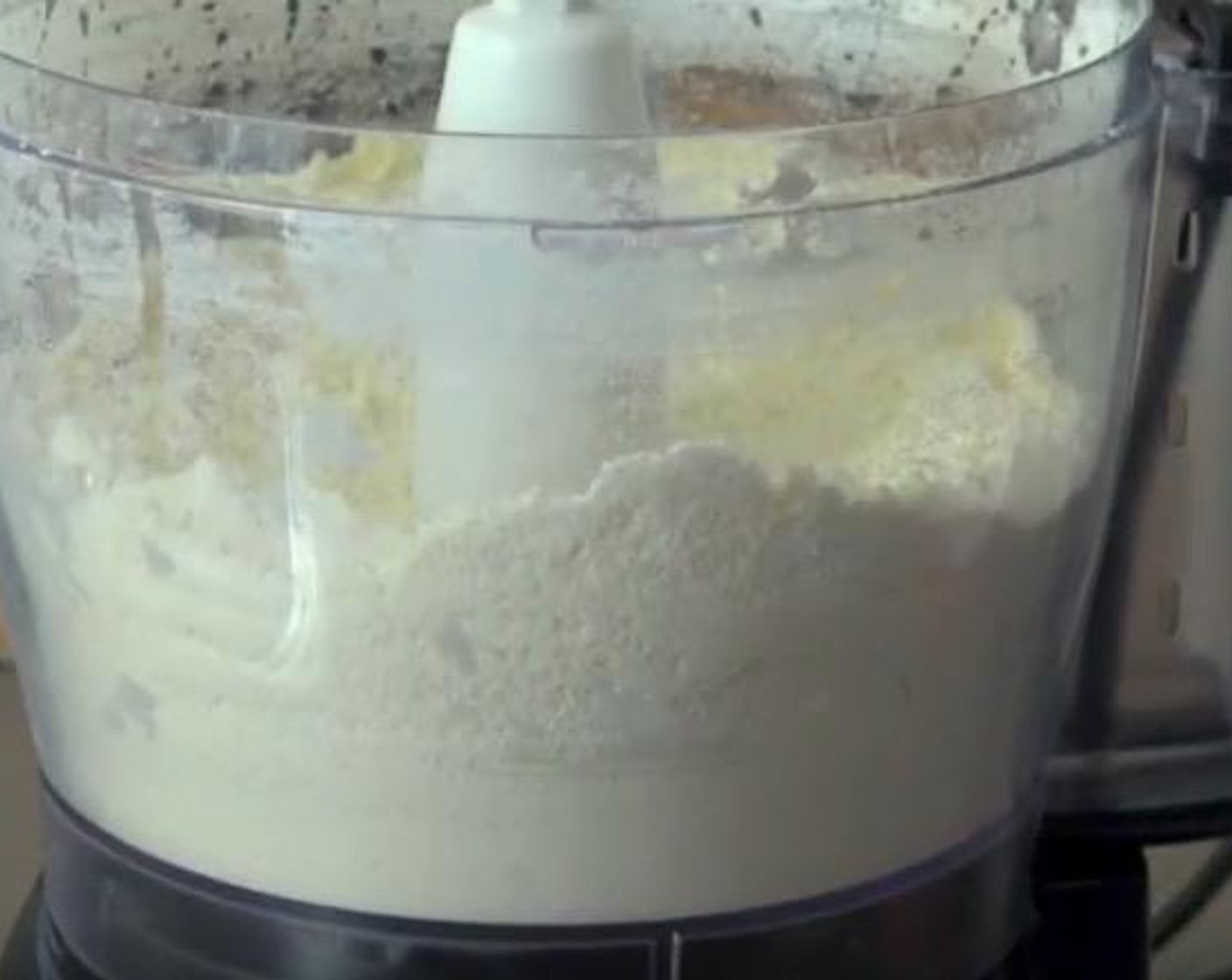 step 1 In a food processor, add All-Purpose Flour (2 cups) and Butter (3/4 cup) plus 1 tablespoon. Process until mixture looks like fine breadcrumbs.