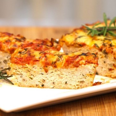 Keto Cheesy Chicken Meatloaf Recipe | SideChef