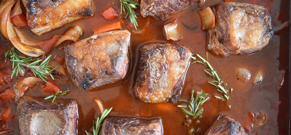 Cabernet Braised Short Ribs Recipe | SideChef