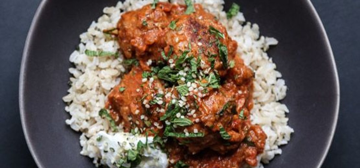 Easy Chicken Tikka Masala Meatballs Recipe SideChef