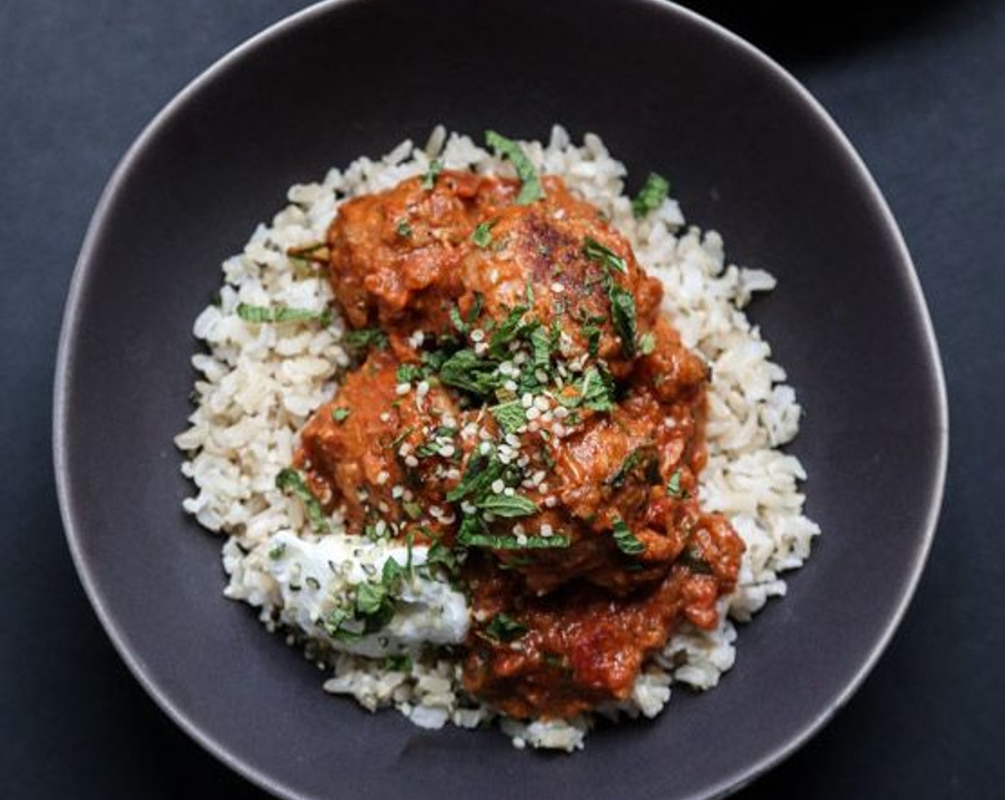 Easy Chicken Tikka Masala Meatballs