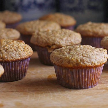 Ginger Peach Muffins Recipe | SideChef
